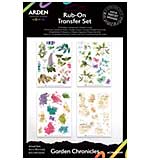 Arden Creative Studio - Garden Chronicles 6 x 8 Rub-On Transfer Set
