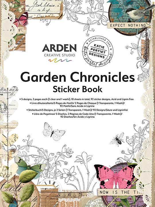 Arden Creative Studio - Garden Chronicles Sticker Book