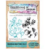 TEXT{ures} Magnolia Halftone Vol II Stamp & Die Set (DD26)