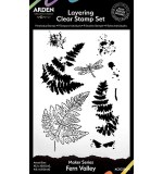 Arden Creative Studio Maker Series Fern Valley 4x6 Layering Clear Stamp Set (HC24)