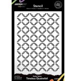 Arden Creative Studio Maker Series Timeless Quatrefoil 6x8 Stencil (HC24)
