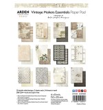 Arden Creative Studio Vintage Makers Essentials 6in x 8in Paper Pad (VM25)