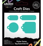 Arden Creative Studio Maker Series Tag Essentials 02 Craft Die Set (PS)