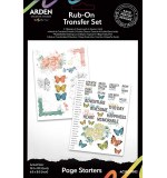 Arden Creative Studio Page Starters 6in x 8in Rub-On Transfer Set (PS)