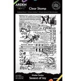 ACS Maker Series Season of Joy 4in x 6in Background Stamp (Season of Joy)