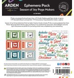 ACS Season of Joy Page Makers Ephemera Pack (Season of Joy)