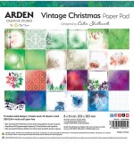 ACS Vintage Christmas 8in x 8in Paper Pad (Vintage Christmas)