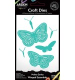 Arden CS Maker Series Winged Essentials Craft Die Set (Laurel Grove)