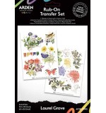 Arden CS Laurel Grove 6in x 8in Rub-On Transfer Set (Laurel Grove)