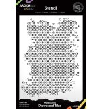 Arden CS Maker Series Distressed Tiles 6in x 8in Stencil (Laurel Grove)