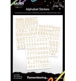 Arden Creative Studio Remembering... Alphabet Stickers  (Remembering)