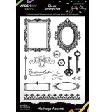 Arden Creative Studio Heritage Accents 6in x 8in Clear Stamp Set  (Remembering)