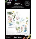 Arden Creative Studio Field Notes 6in x 8in Rub-On Transfer Set (FN26)