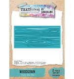 TEXT{ures} Woodgrain Craft Die Set (Lou Collins)