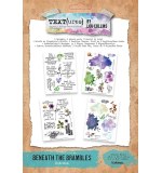 TEXT{ures} Beneath the Brambles 6x8 Rub-On Transfer Set (Lou Collins)