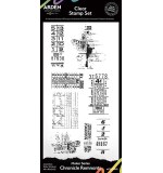 Arden Creative Studio - Maker Series Chronicle Remnants 4 x 8 Clear Stamp Set (GC26)
