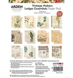 Arden Creative Studio - Vintage Makers Ledger Essentials 6 x 8 Paper Pad (GC26)