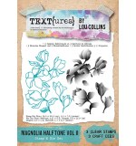 TEXT{ures} Magnolia Halftone Vol II Stamp & Die Set (DD26)