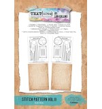 TEXT{ures} Stitch Pattern Vol II 6x8 Rub-On Transfer Set (DD26)