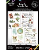 ACS Christmas Cheer 6 x 8 Rub-On Transfer Set (Christmas Cheer)
