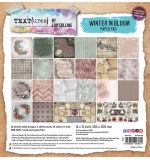 Arden Winter in Bloom 12in x 12in Paper Pad (TEXT{ures})