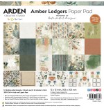 Amber Ledgers 12x12 Ich Paper Pad by Katie Pertiet