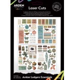 Amber Ledgers Essentials Laser Cuts (108pcs) by Katie Pertiet