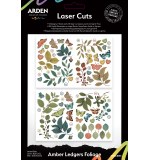 Amber Ledgers Foliage Laser Cuts (85pcs) by Katie Pertiet