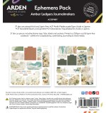 Amber Ledgers Ephemera Pack Journalmakers (37pcs) by Katie Pertiet