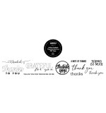 Amber Ledgers Kiss-Cut PET Tape Thankful (5cmx5m) by Katie Pertiet