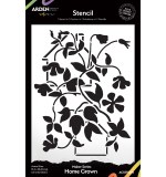 Maker Series 6x8 Inch Stencil Home Grown by Katie Pertiet