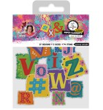 Colored Alphabet Luxury Paper Elements