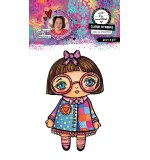 Just a Girl Clear Stamp