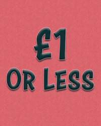 SALE One Pound or Less
