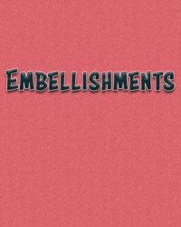 SALE Embellishments