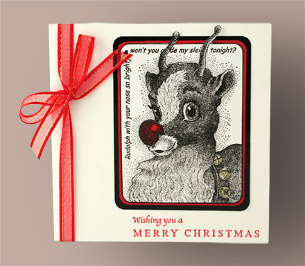 Rudolph the red nosed reindeer by Brenda Weatherill