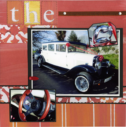 Poppy's Wedding - The Cars pg I by Lady Scrapalot