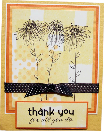 Thank you for all you do by Penny Black