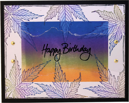 Happy Birthday Card by Kim Reygate