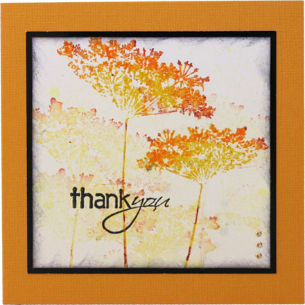 Thank You card by Kim Reygate