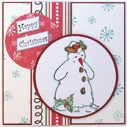 Christmas Snowman by Dawn Wheeler