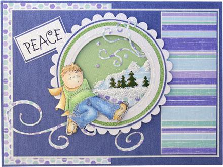 Winter Card by Mel Ware