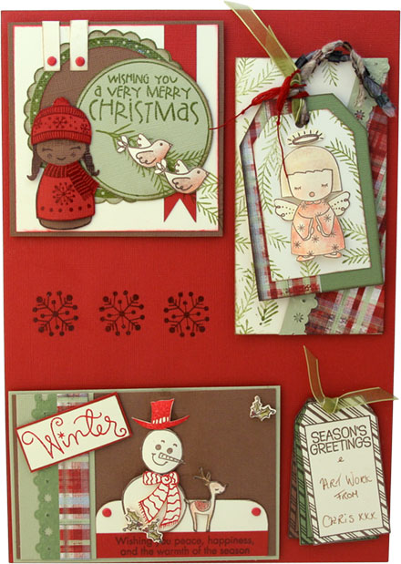 Clear Christmas Designs by Chris Scott