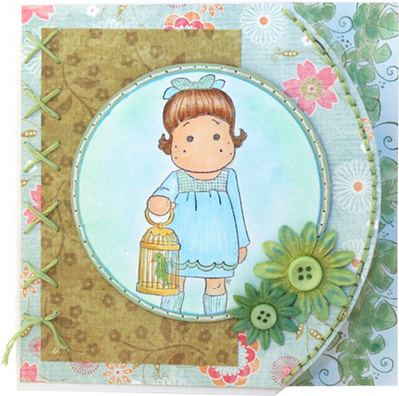 Tilda Sample Card by Debbie Fyer