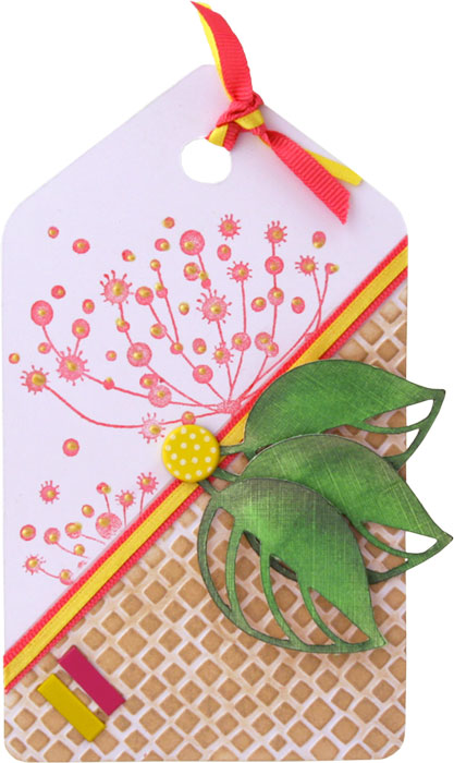 Popstems Flower Tag by Brenda Weatherill