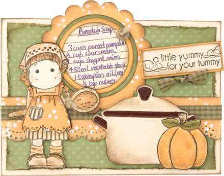 Pumpkin soup by Louise Molesworth
