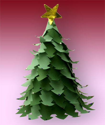 Cricut Christmas Tree by Gina Martin