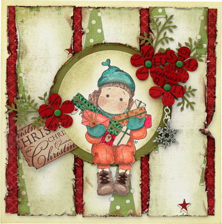 Armful of presents by Fleur Pearson