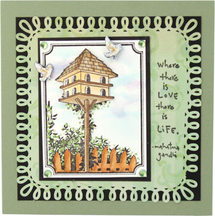 Birdhouse by Brenda Weatherill