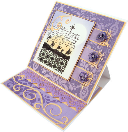 Follow the Star Easel Card by Brenda Weatherill